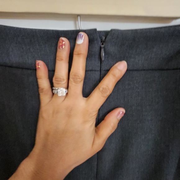 Calvin klein Tailored pencil skirt with defined waistband officewear plu… - Picture 9 of 15